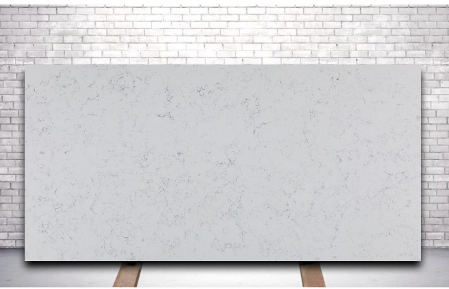Кварцевый агломерат AG-0114 Carrara Glow